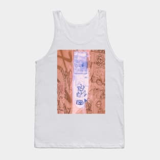 Street Art Graffiti Tag NYC Sticker Tank Top